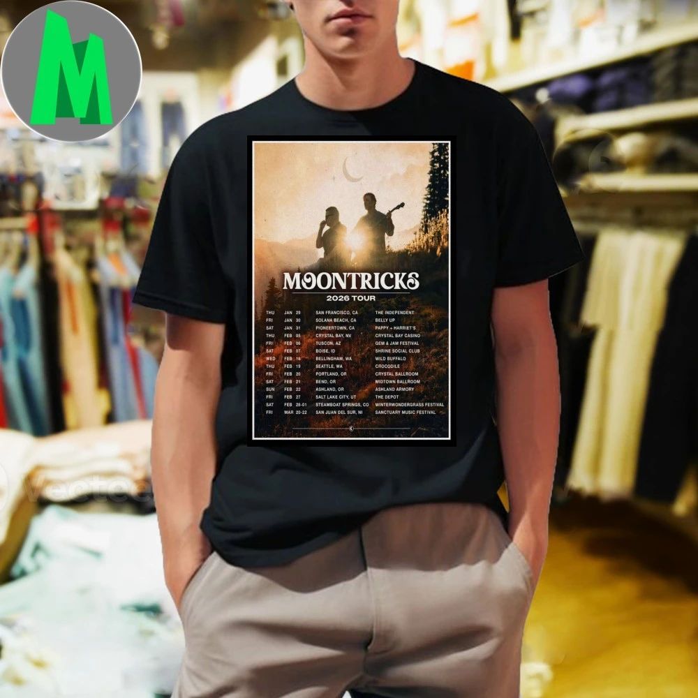 Moontricks Tour 2026 Poster Shirt