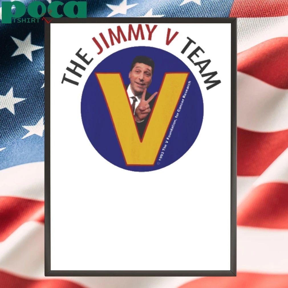 Vintage 1993 Jimmy Valvano The V Team Shirt