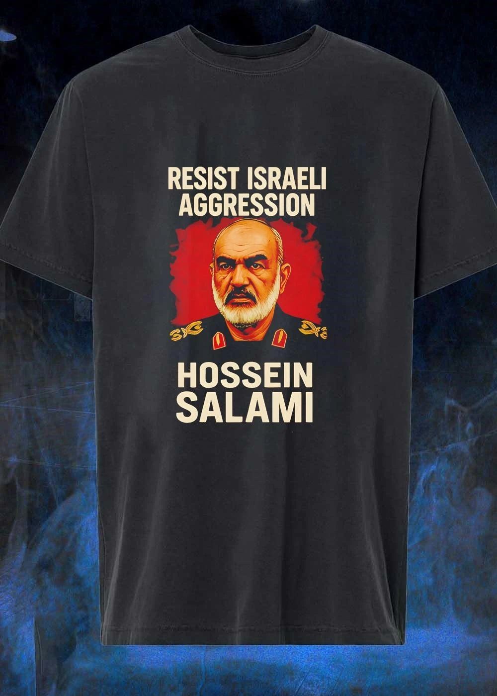 Resist Israeli Aggression Hossein Salami Tribute Shirt Iran Patriotic Memorial shirt