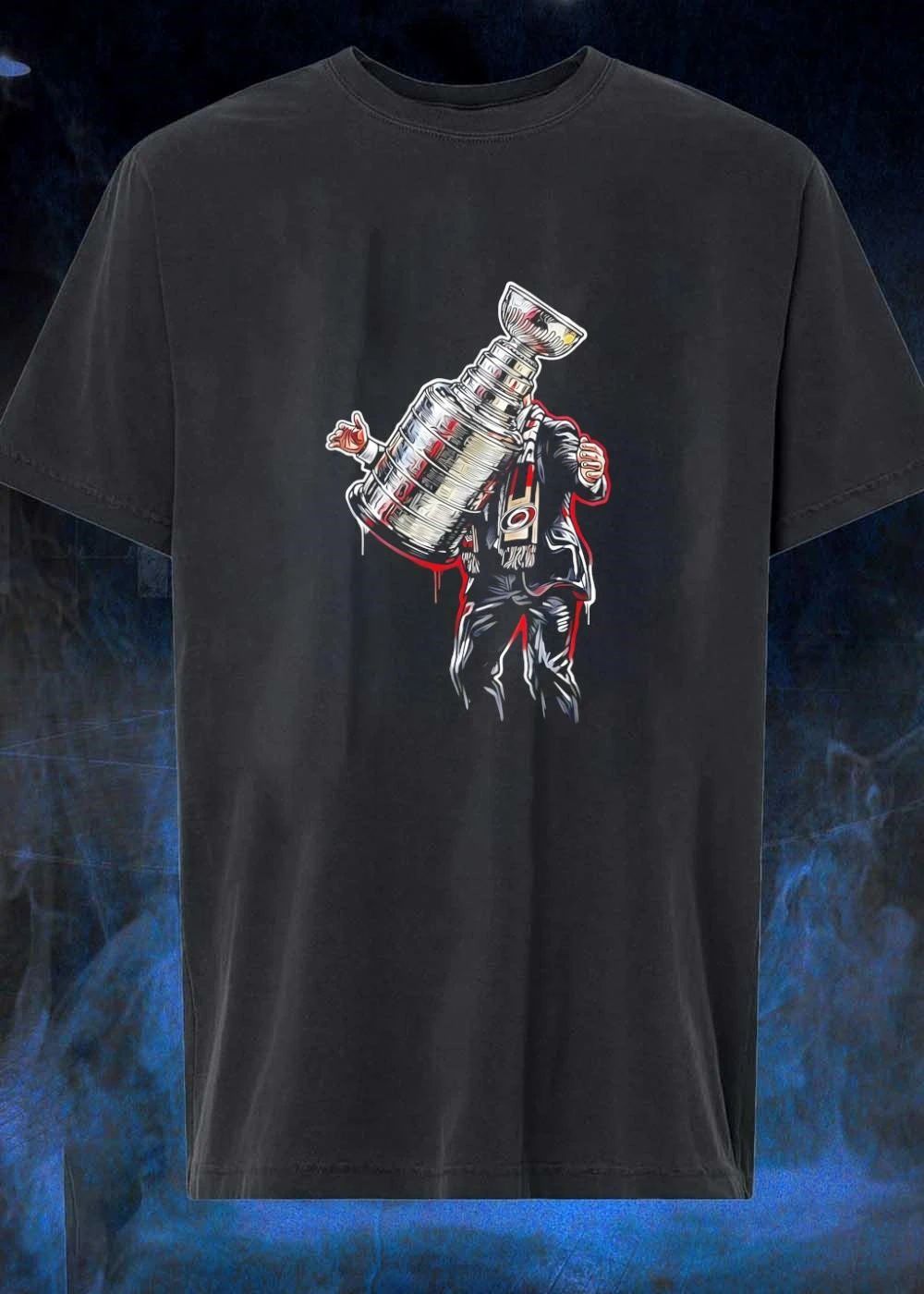 Carolina Hurricanes Stanley Cup Fan Trophy Celebration T-Shirt