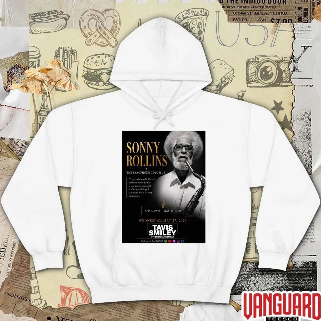 Sonny Rollins The Saxophone Colossus September 7 1930 – May 25 2026 Poster t-shirt