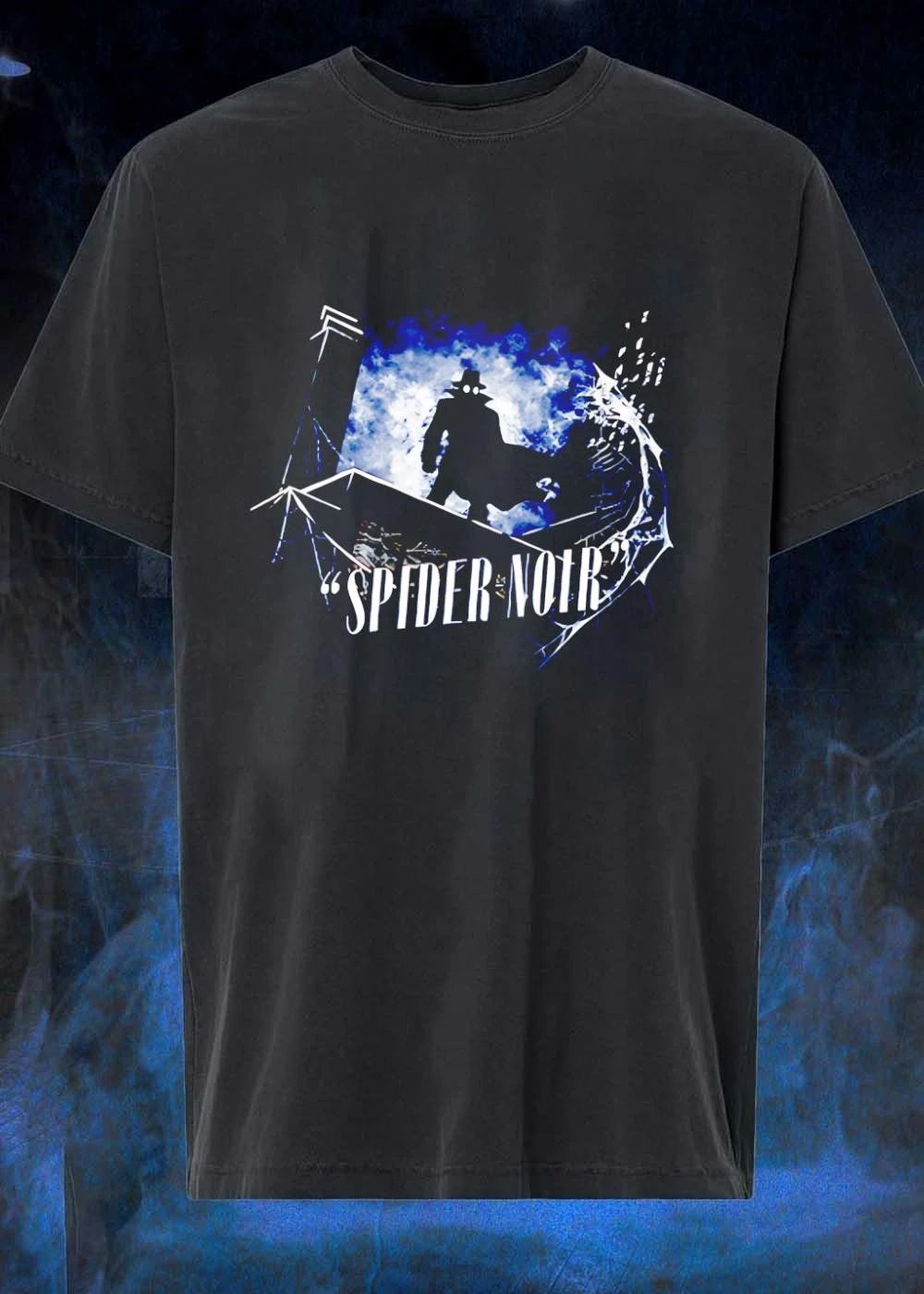 Spider-Man Silhouette Rooftop Spider Noir T-Shirt