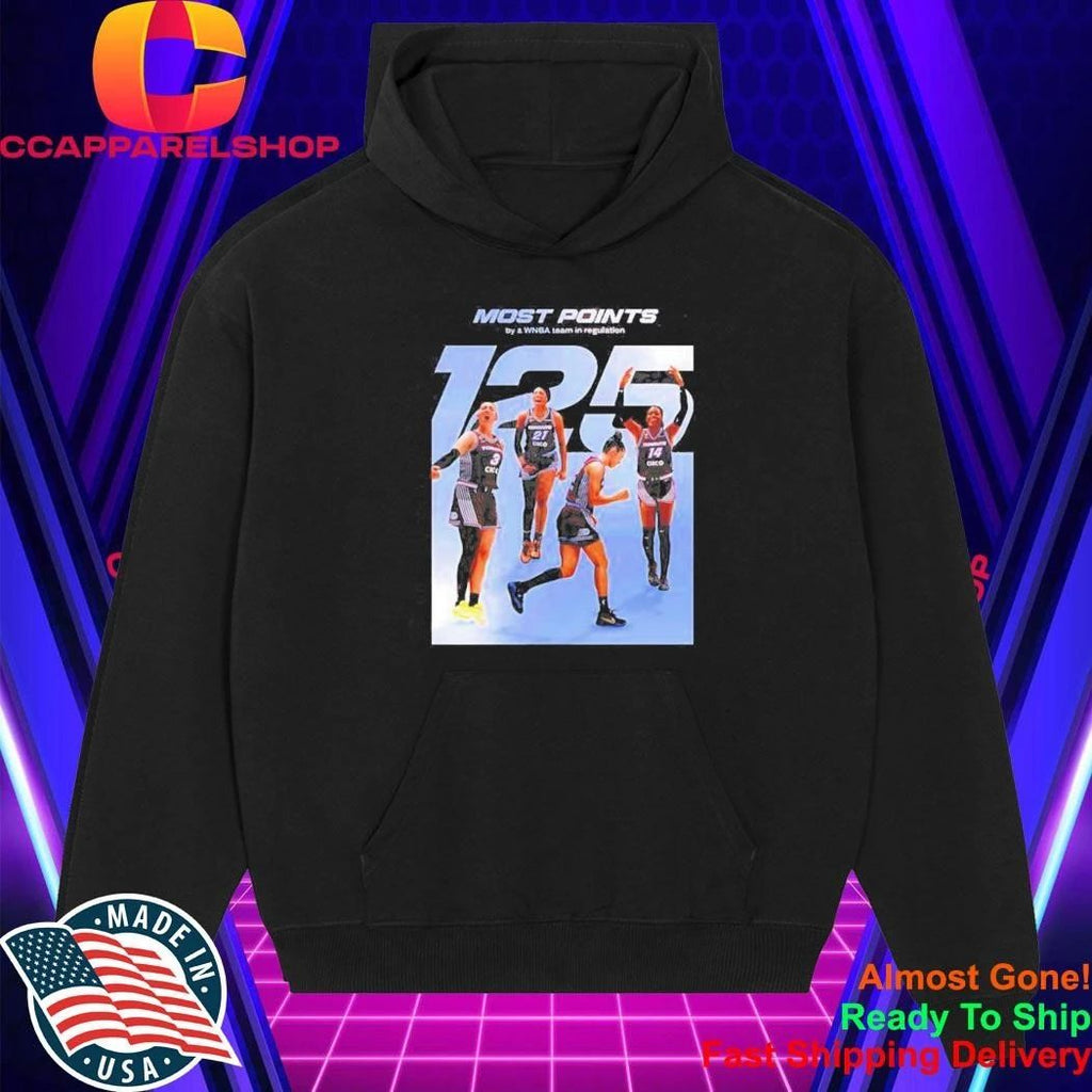 Toronto Tempo WNBA record 125 most points Shirt