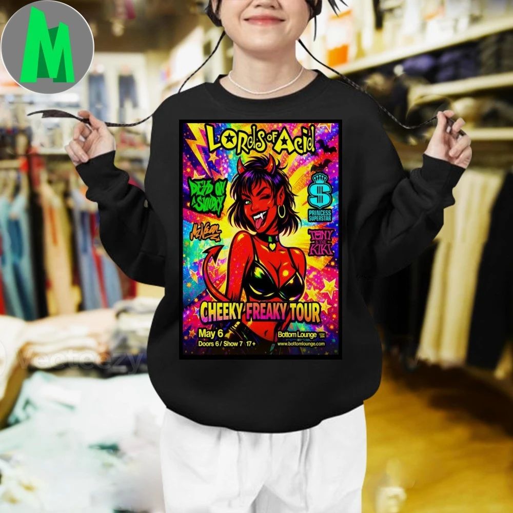 Lords Of Acid Event Chicago IL On May 6 2026 Poster Shirt