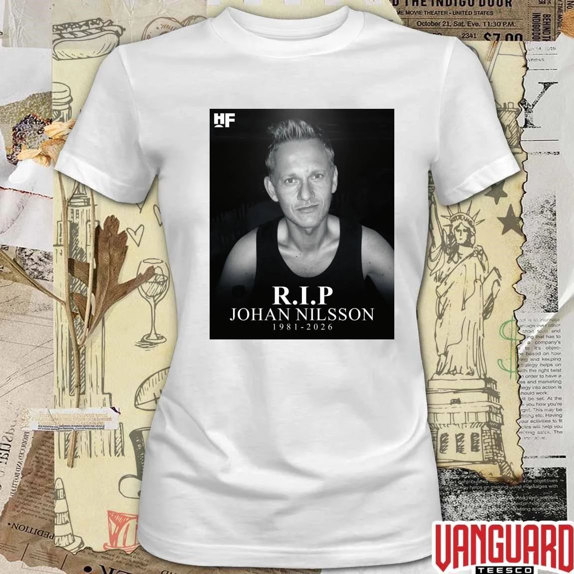 RIP Johan Nilsson 1981 – 2026 Hockey Forever t-shirt