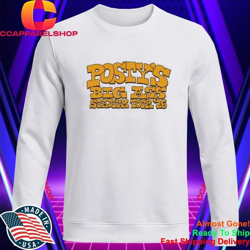 Post Malone Big Ass Stadium Tour Tire Shirt