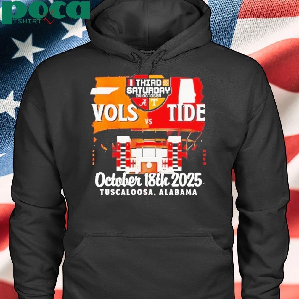 Tennessee Vs Alabama Third Saturday October 18th 2025 Shirt