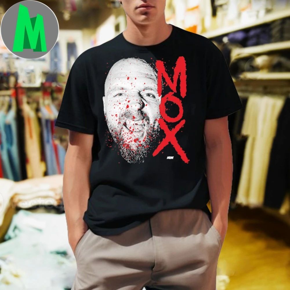 ONLY SOLD FOR 1 HOUR STARTING FRIDAY @ 12pm ET – Jon Moxley – MOX Shirt