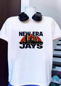 New Era Jays City Skyline Basketball T-Shirt