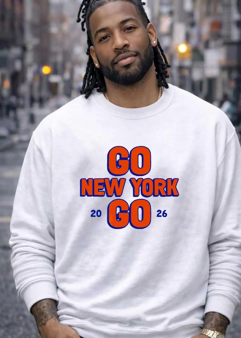 New York Fan Support Go 2026 shirt