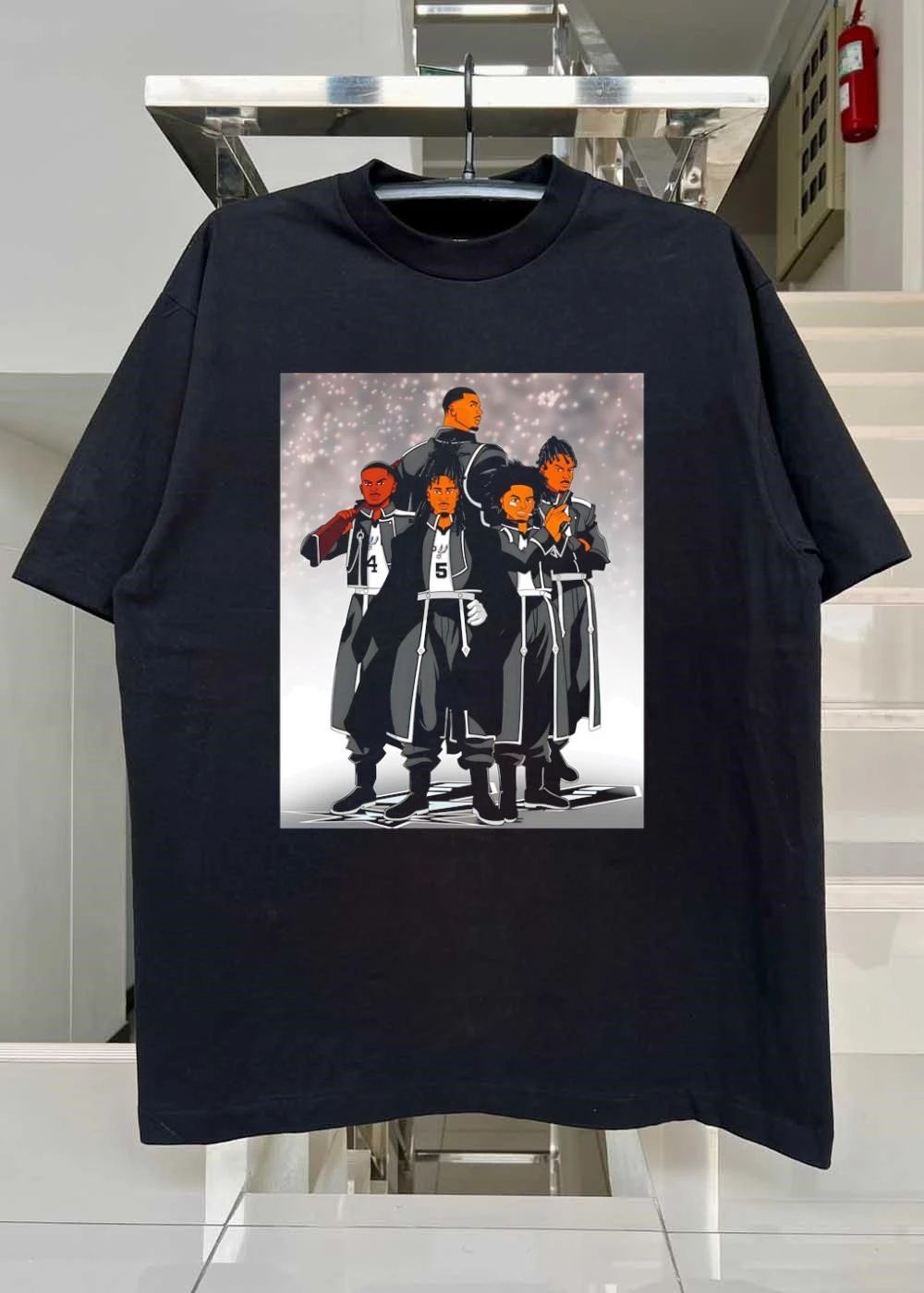 San Antonio Spurs Anime Style Players 4 5 Shirt