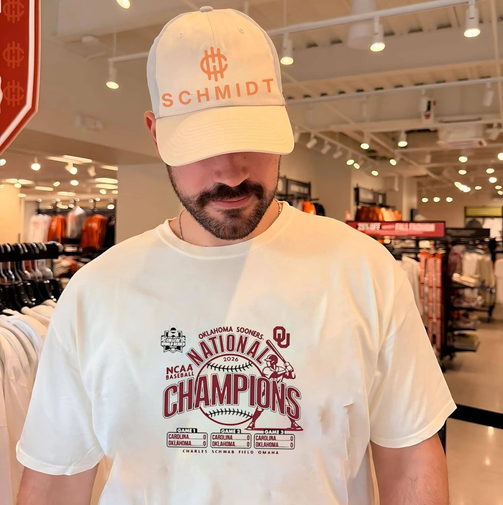 Oklahoma Sooners 2026 College World Series Champions Score shirt