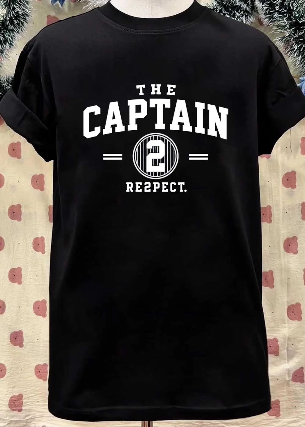 Derek Jeter the Captain Number 2 RE2PECT New York Yankees MLB Legacy 2026 Shirt