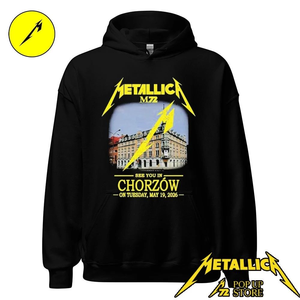 Metallica M72 Chorzow Exclusive Tee See You In Chorzow On Tuesday May 19 2026 Shirt