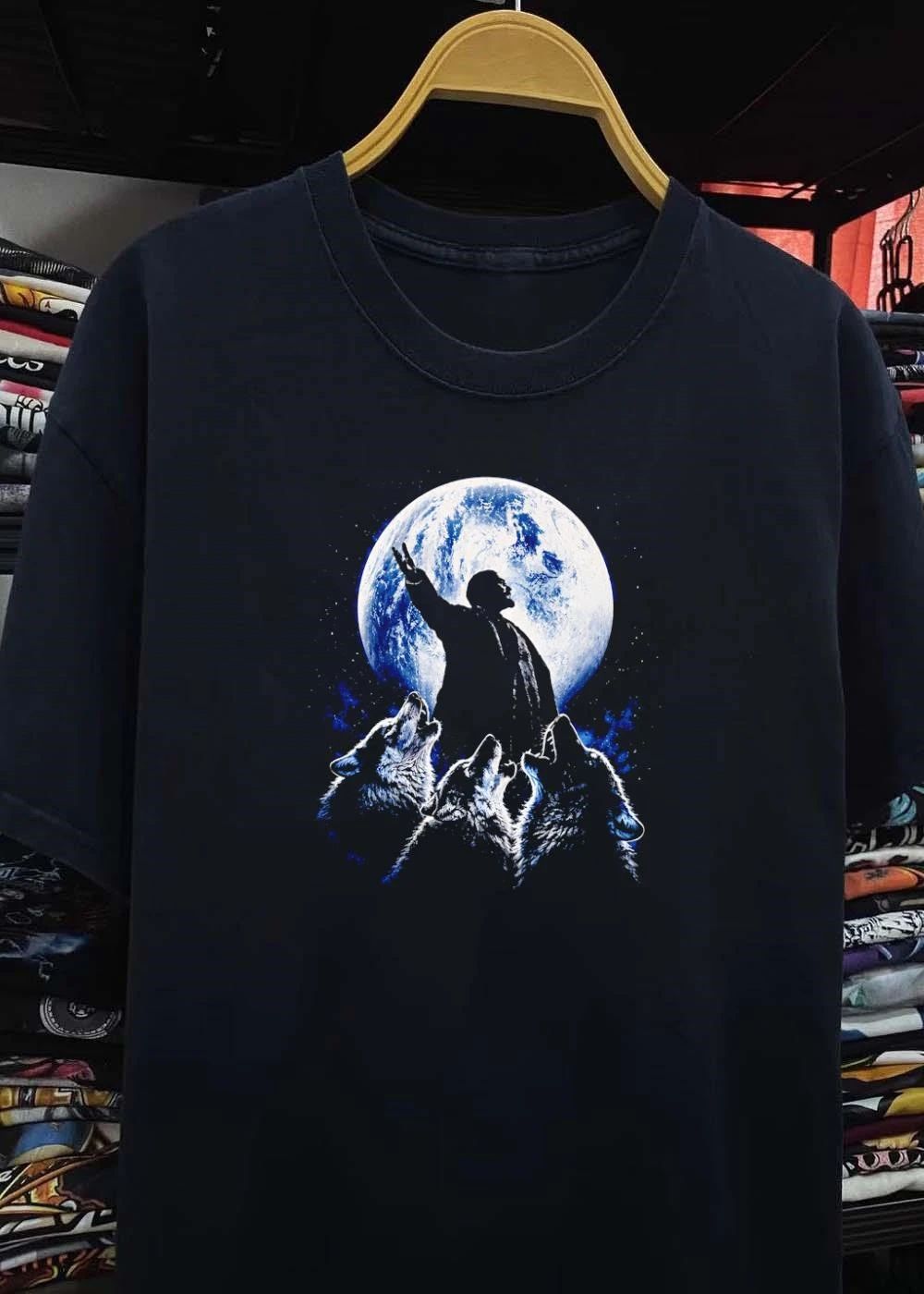 Lenin Howling Wolves Moon Shirt