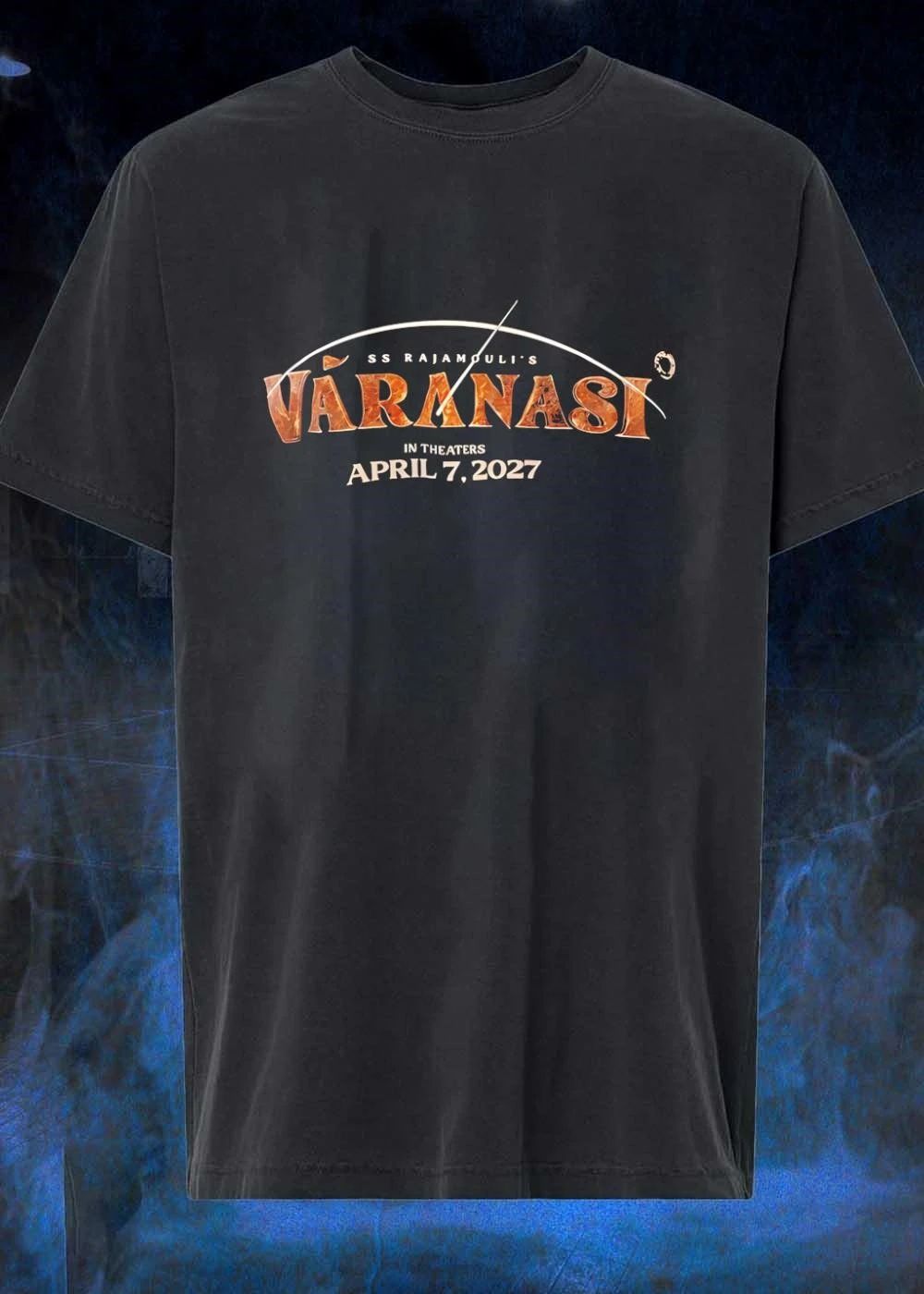 SS Rajamouli Varanasi Release Date Concept Apparel shirt