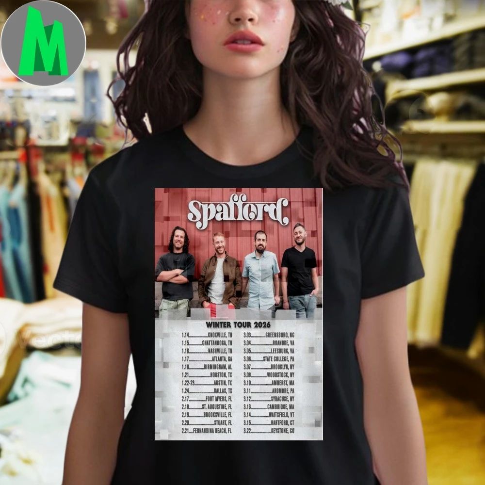 Spafford Winter Tour 2026 Poster Shirt