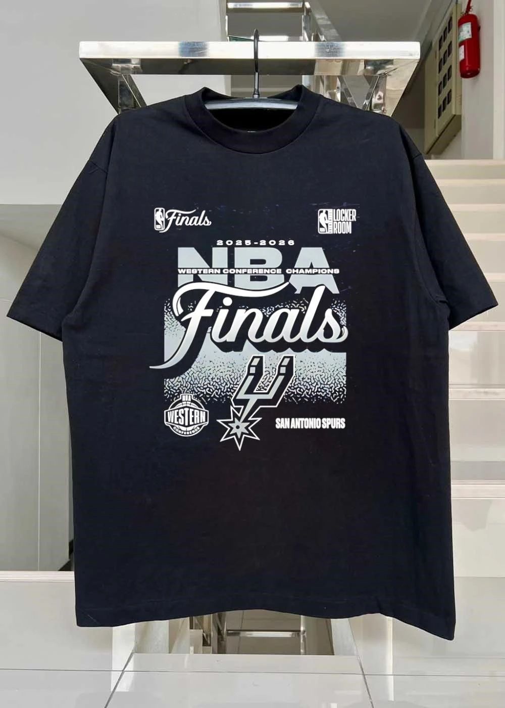 San Antonio Spurs 2025 2026 Western Conference Champions NBA Finals Finals 2025 20 shirt