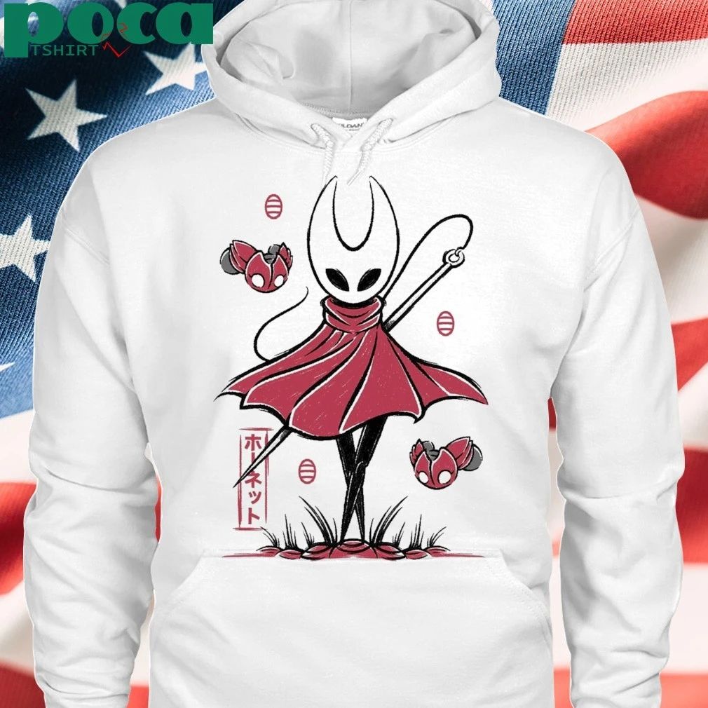 Hollow Knight Silksong Hornet Japanese Art T-shirt