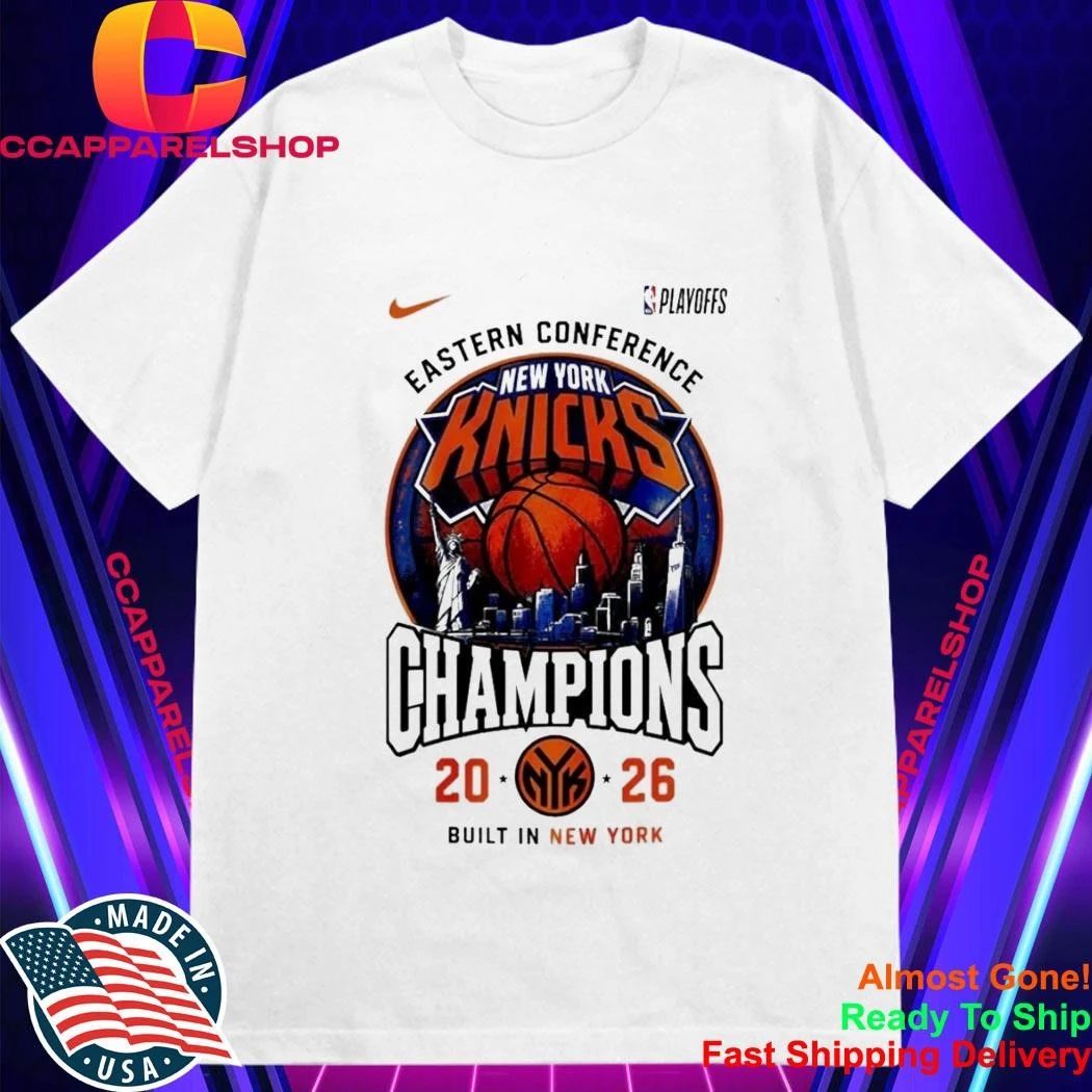 Knicks 2026 Eastern Conference Champions Built In New York Shirt
