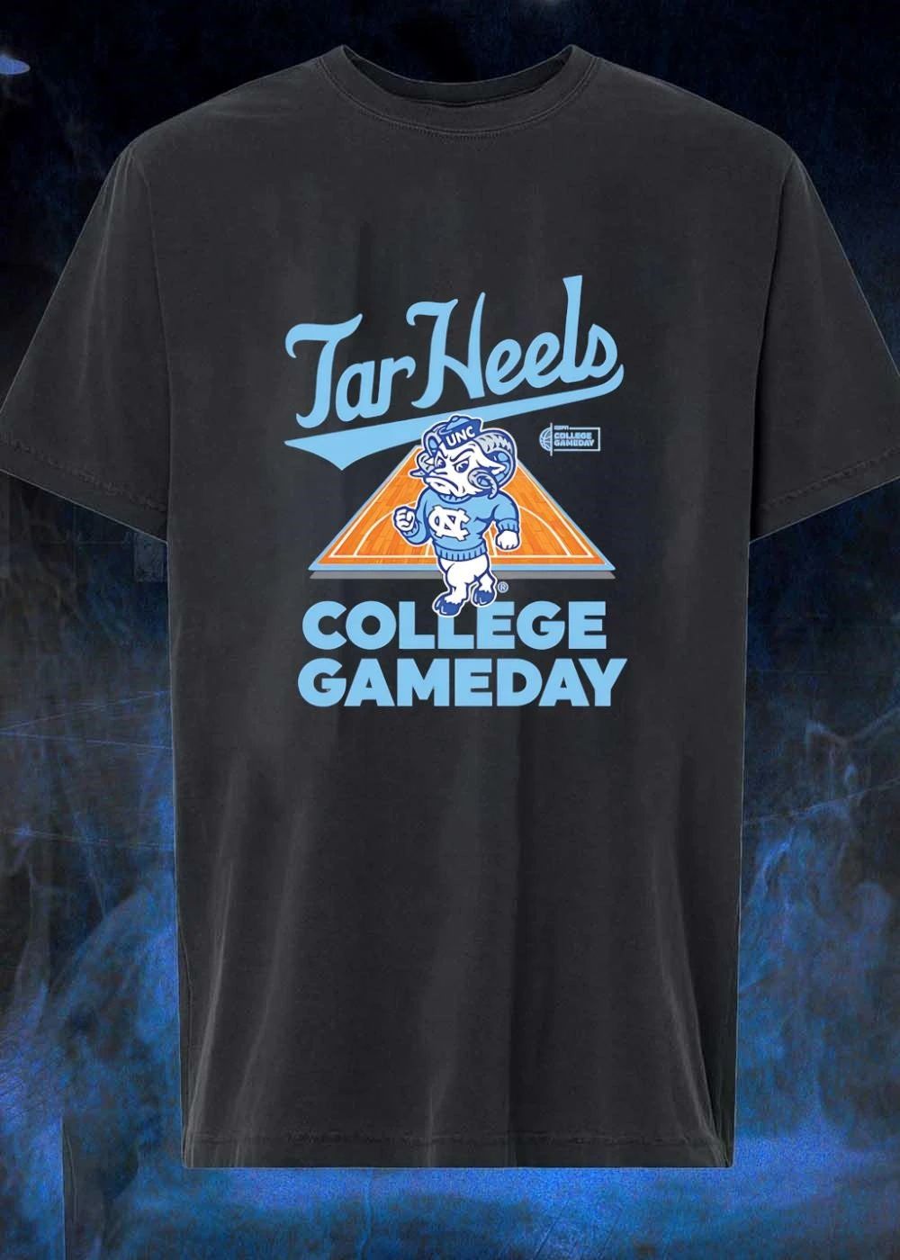 UNC Tar Heels College Gameday Basketball Rams Mascot T-Shirt