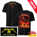 Metallica Bologna 2026 Pop-Up Shop Two Sided Shirt