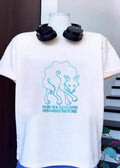 Wolf Walking The Only Real Flex Is Staying Kind in a World That Is Cruel T-Shirt