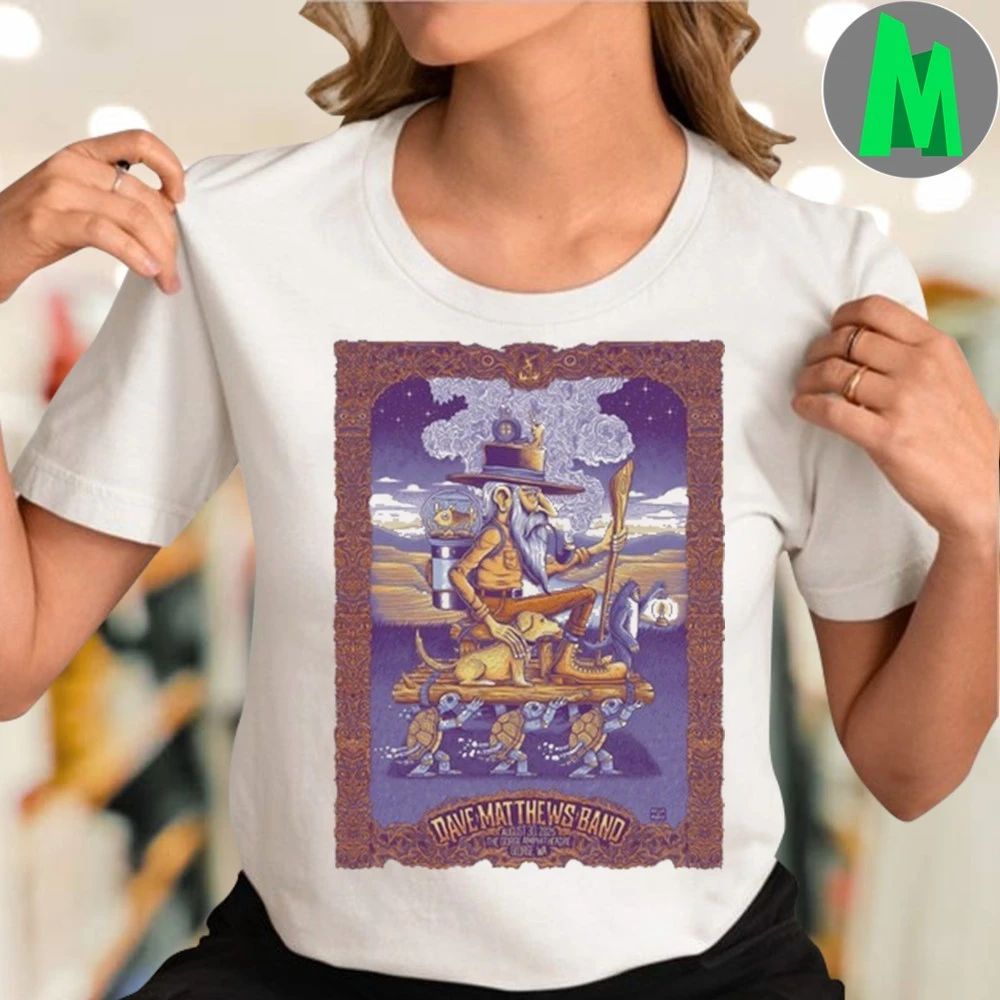 Dave Matthews Band 2025 George On August 30 2025 Tee Shirt