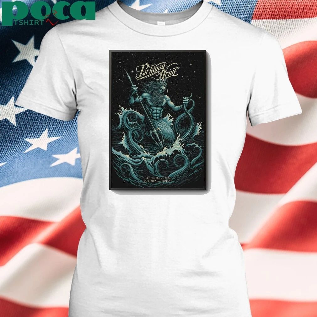 Parkway Drive September 27 2025 In Dortmund, Germany Tour Poster shirt