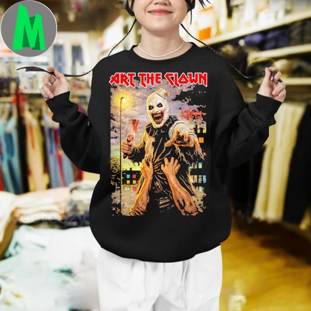 Vintage Style Art the Clown Killers Shirt