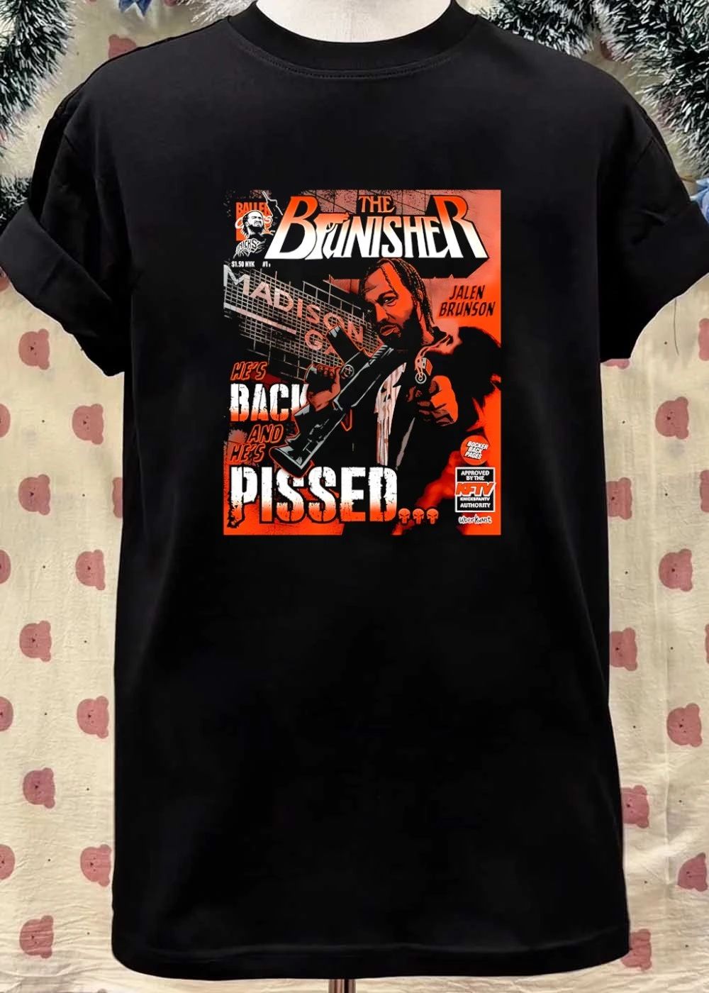 The Brunisher Jalen Brunson He is Back and Pissed Knicks T-Shirt