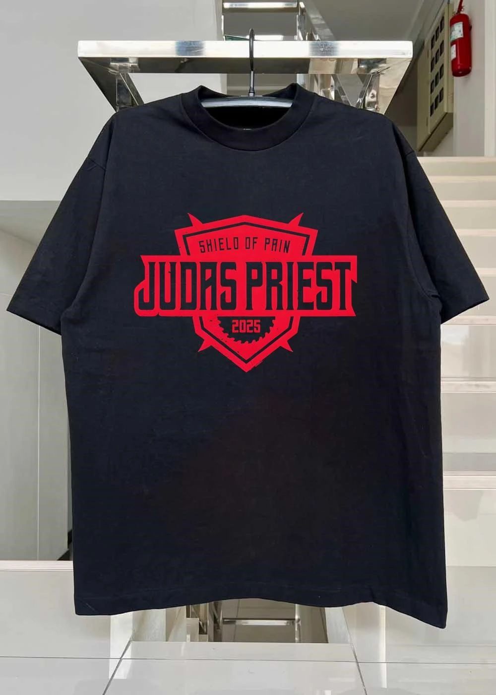 Judas Priest Shield of Pain Tour With Tour Dates Zip shirt