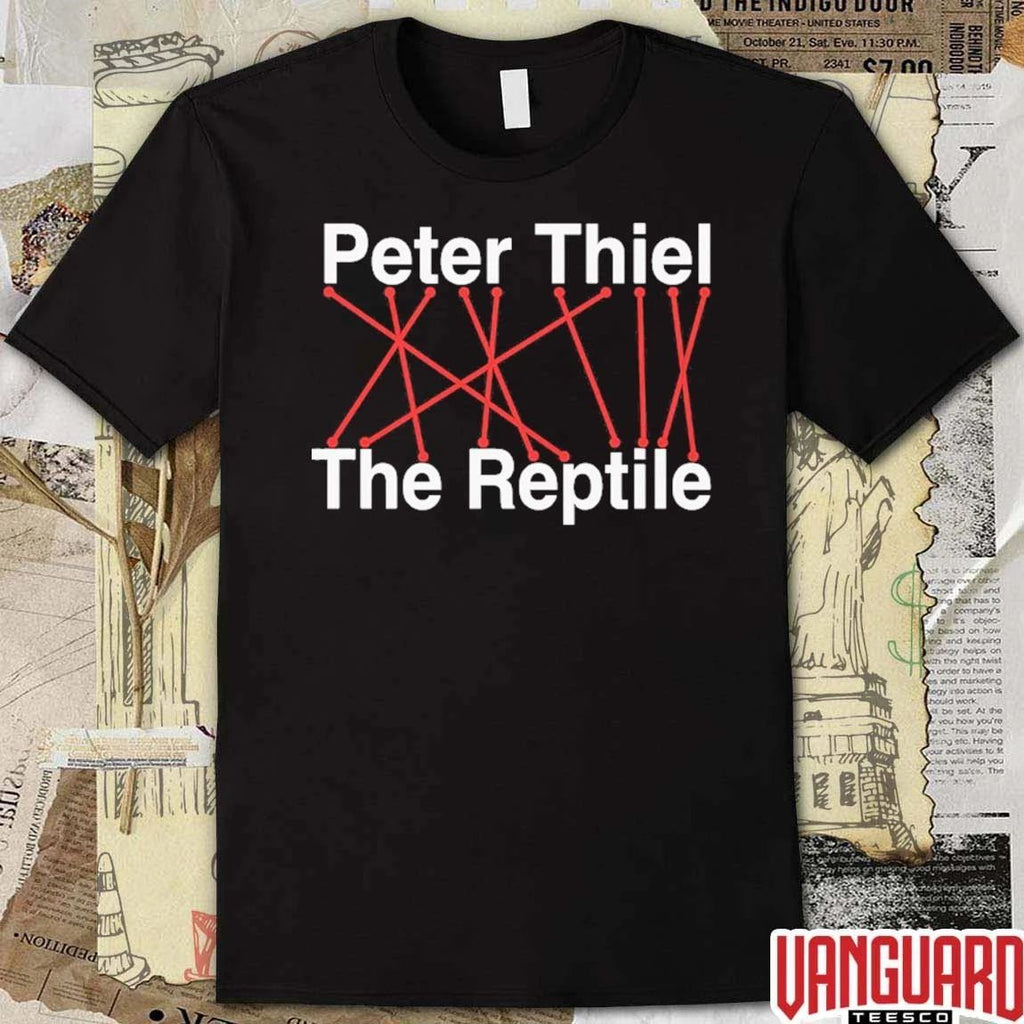 Peter Thiel The Reptile CEO t-shirt