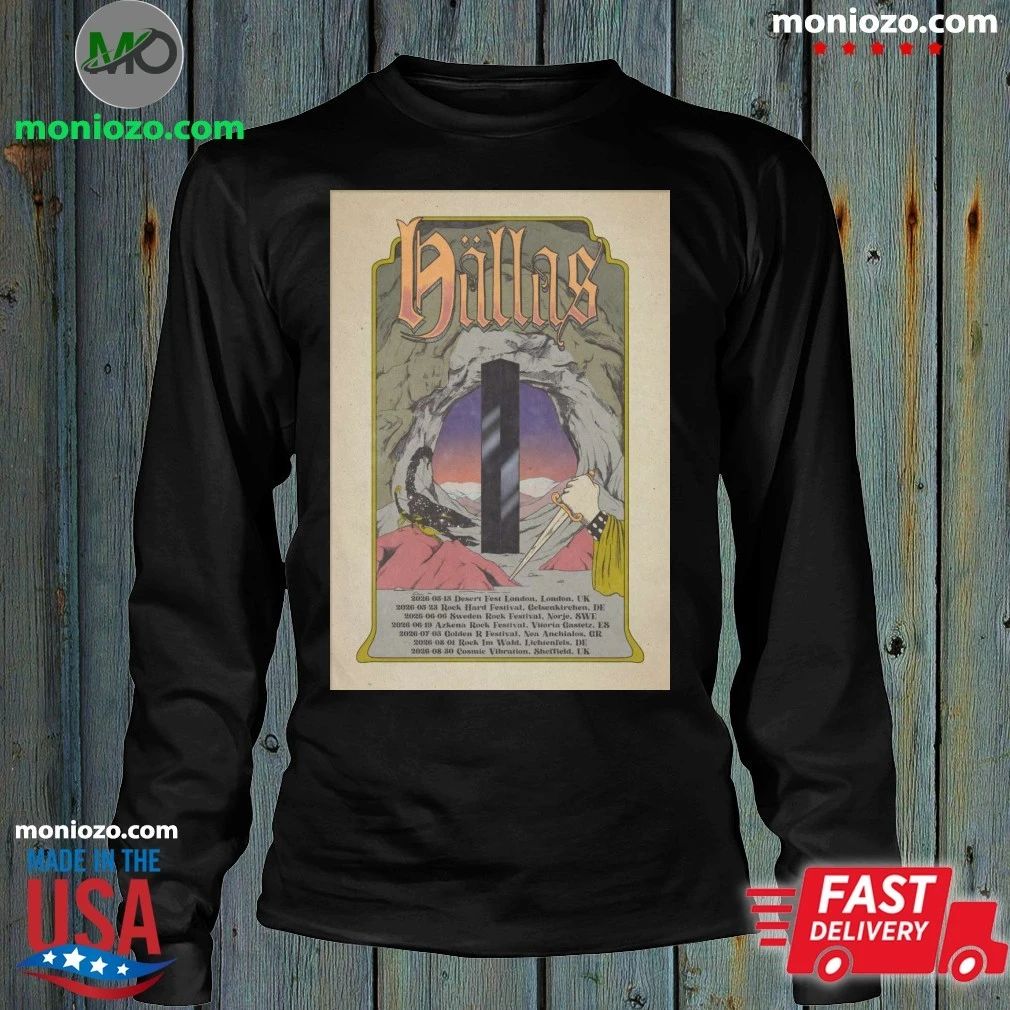 Hällas Festival 2026 Summer Poster Shirt