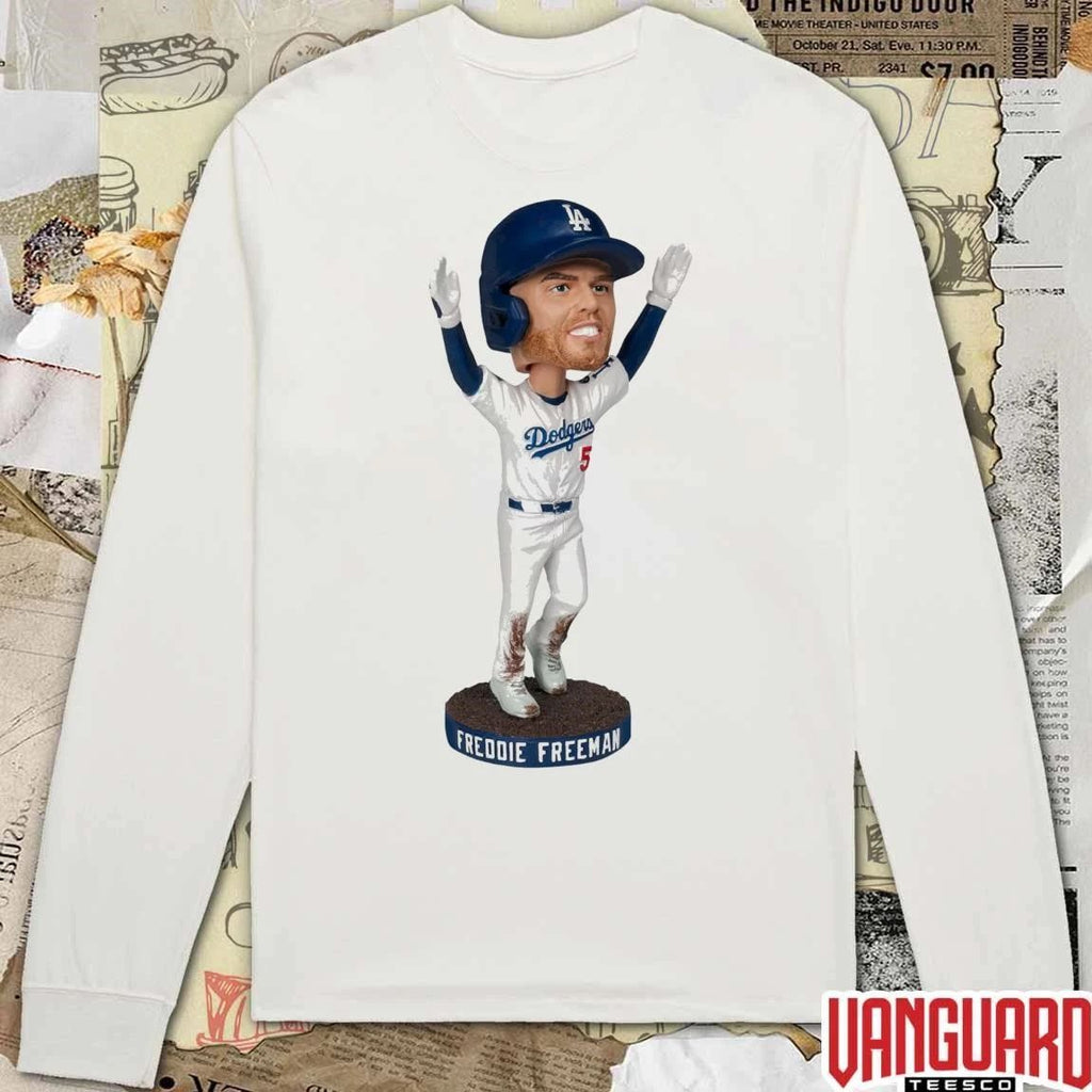 Dodgers Freddie Freeman 18th Inning Walk-Off Bobblehead 2026 Giveaway t-shirt