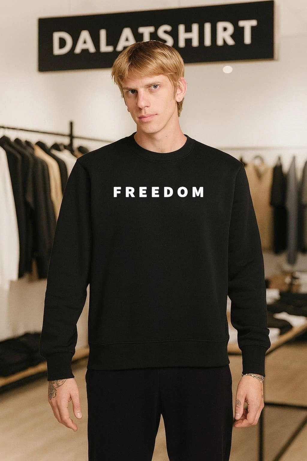 Freedom Bold White shirt