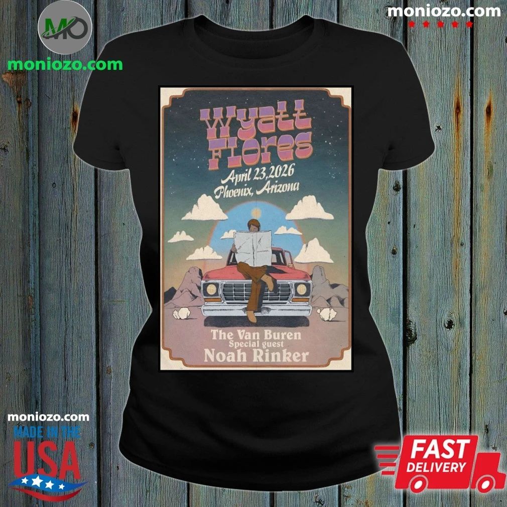 Wyatt Flores April 23 2026, Phoenix AZ Poster Shirt