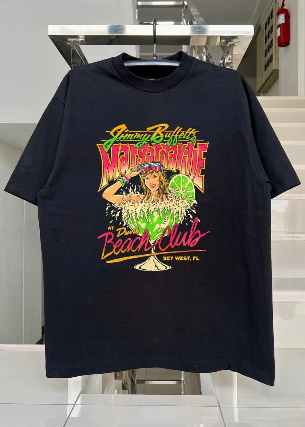 Jimmy Buffett’s Margaritaville At Duvin Beach Club Key West Florida Girl Drink shirt