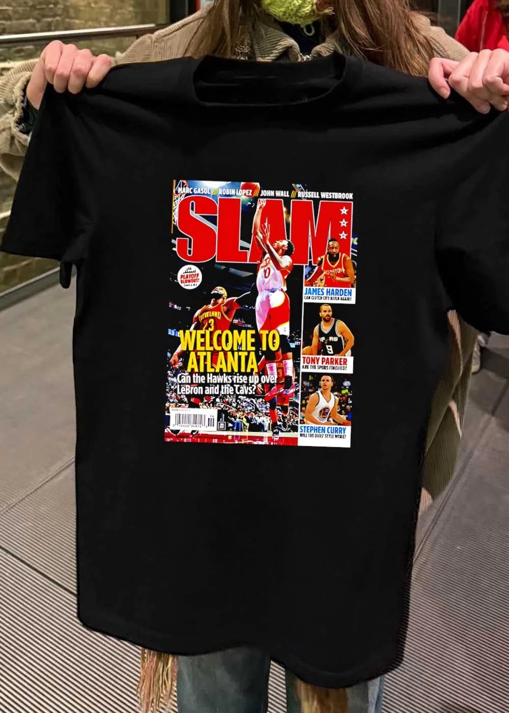 Atlanta Hawks NBA SLAM shirt