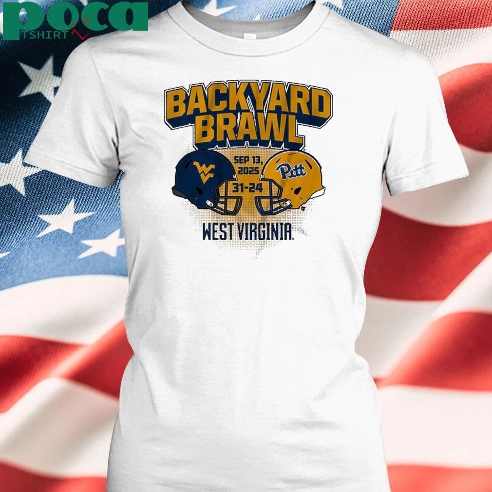 West Virginia Football Backyard Brawl Champs T-shirt