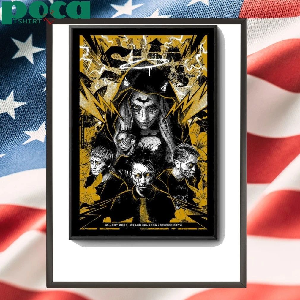 10.12.2025 Mexico City, MX SiM Band Poster shirt