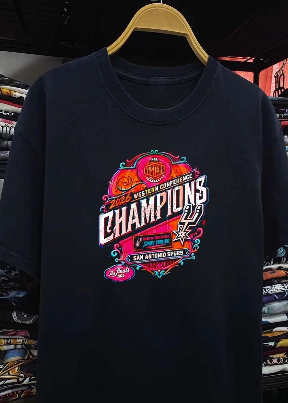 God’s Crafty Promise 2026 Western Conference Champions NBA San Antonio Spurs Shirt