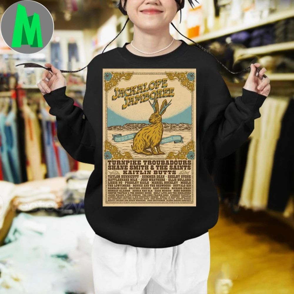 Jackalope Jamboree Pendleton Or Jun 25-27 2026 Poster Shirt
