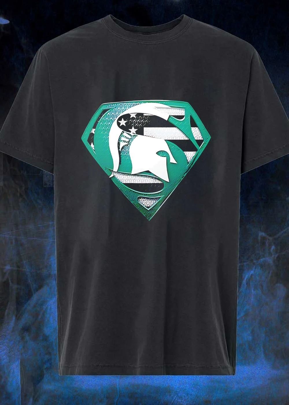 Michigan State Spartans Superman American shirt