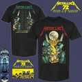 Metallica M72 World Tour 2025 Tour Dates Art Effect Monster Pop-up Shop T-Shirt