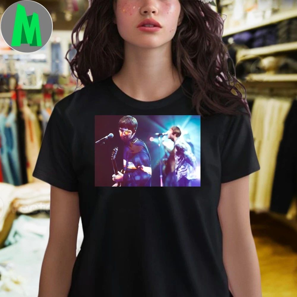 Oasis Vintage Britpop Band Live Performance Shirt