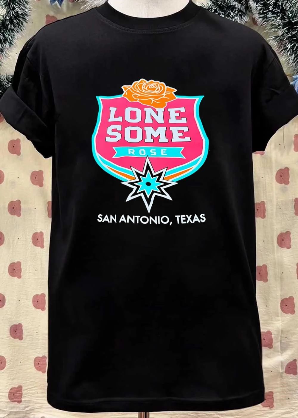 Lonesome Rose San Antonio Spurs NBA Lonesome Rose San Antonio Texas shirt