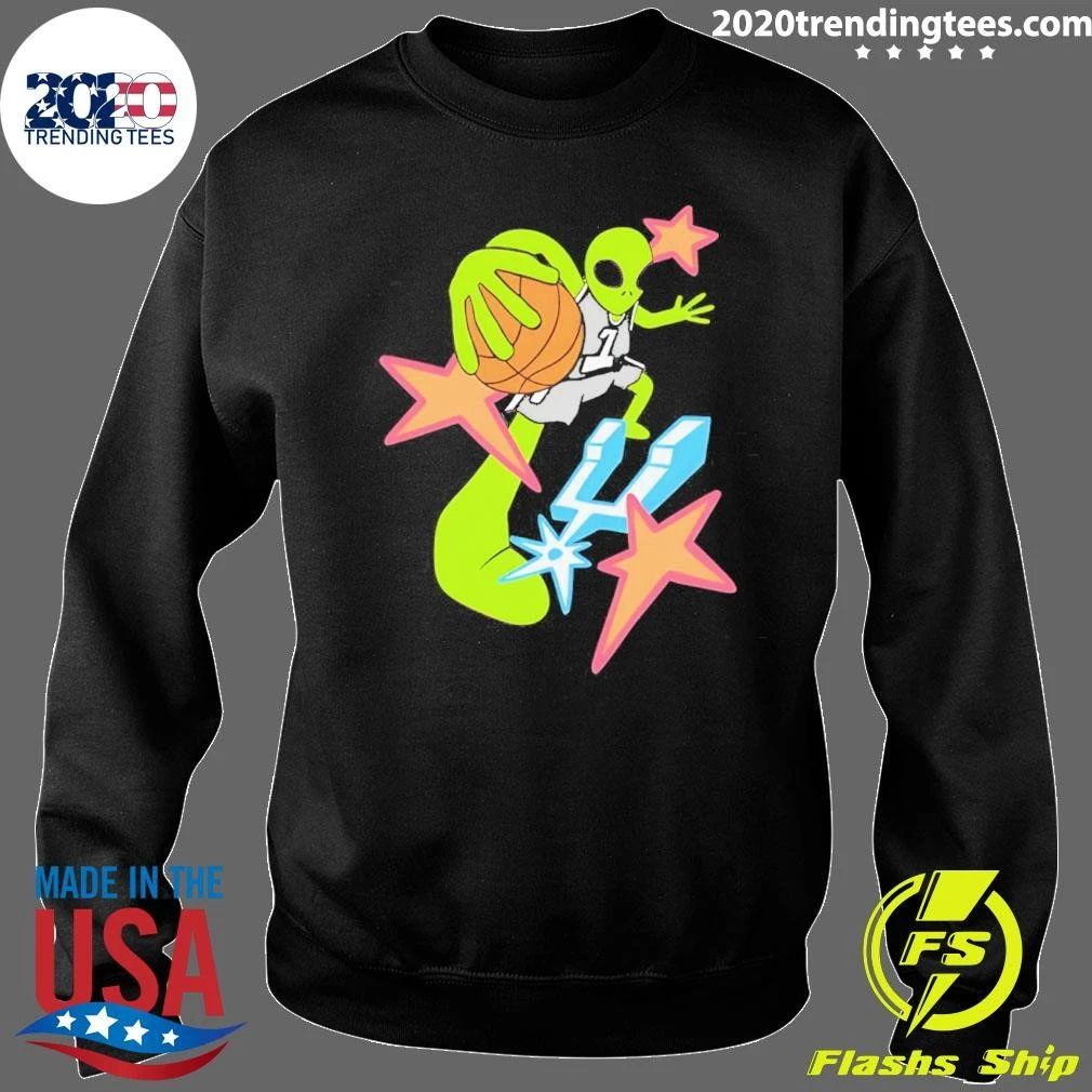 San Antonio Spurs Alien Graphic Shirt