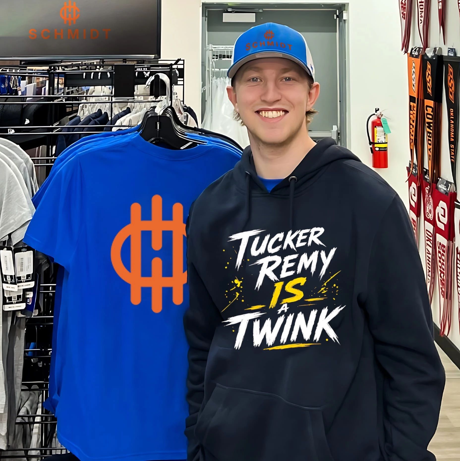 Tucker Remy is a twink vintage shirt