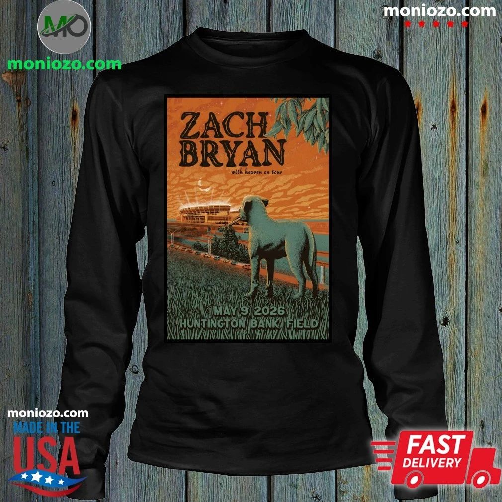 Zach Bryan In Cleveland OH On May 9 2026 Poster Shirt